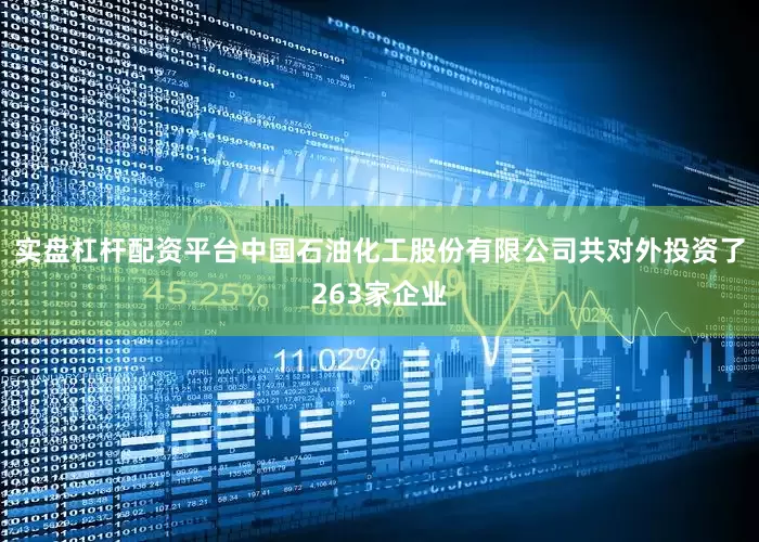 实盘杠杆配资平台中国石油化工股份有限公司共对外投资了263家企业