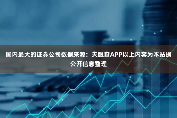 国内最大的证券公司数据来源：天眼查APP以上内容为本站据公开信息整理